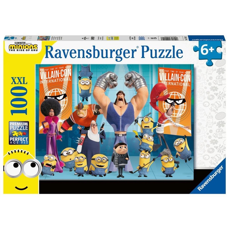 Ravensburger Minions 2: Rise of Gru – 100 pc. Puzzle