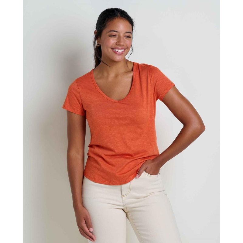 Toad & Co. Marley II Short Sleeve Tee – Burnt Ochre