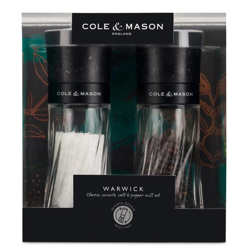 Zyliss Cole & Mason Warwick Inverta Salt & Pepper Mill Set