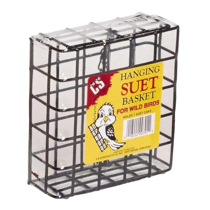 C And S Single Suet Hanging Basket – 1 in. Wire