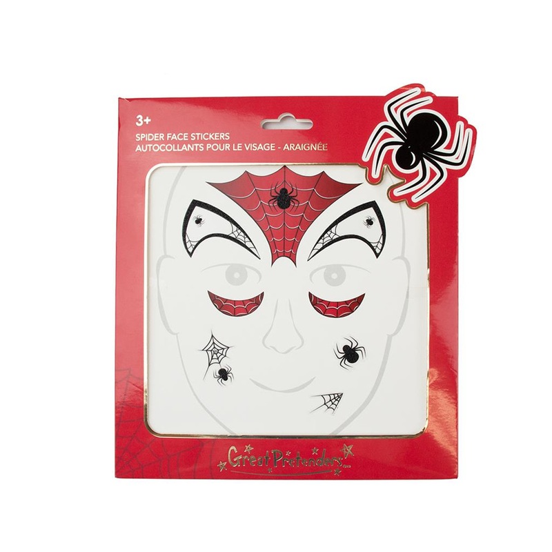 Creative Education Spider Face Sticker