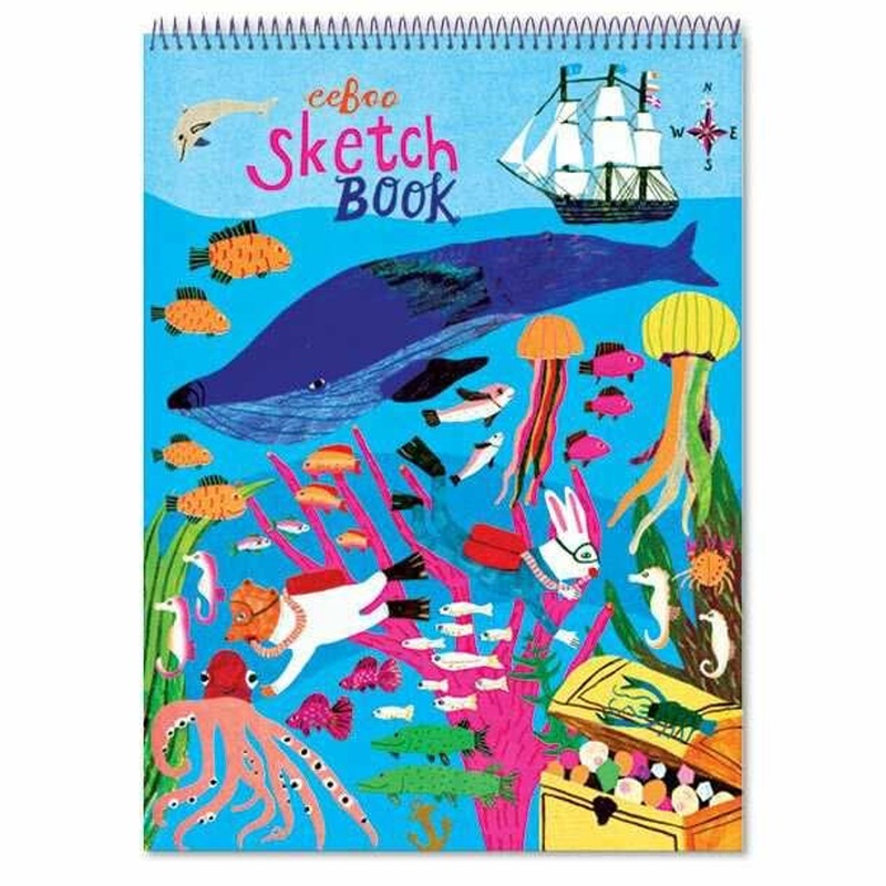 Eeboo In The Sea Sketchbook