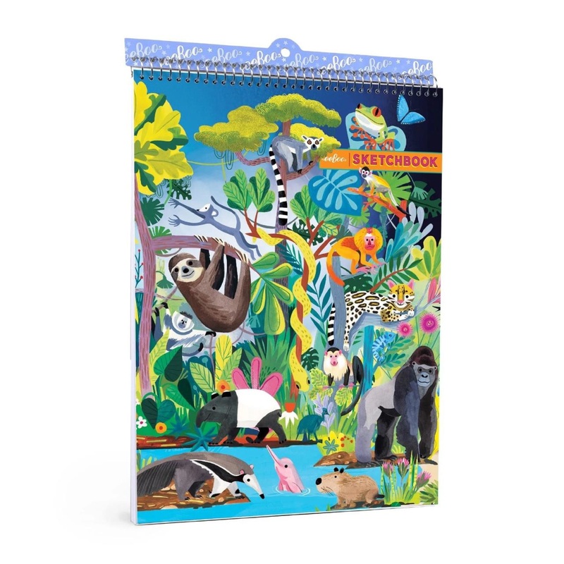 Eeboo Rainforest Sketchbook