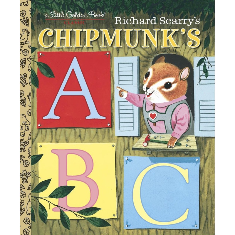 Random House Books Richard Scarry’s Chipmunk’s ABC