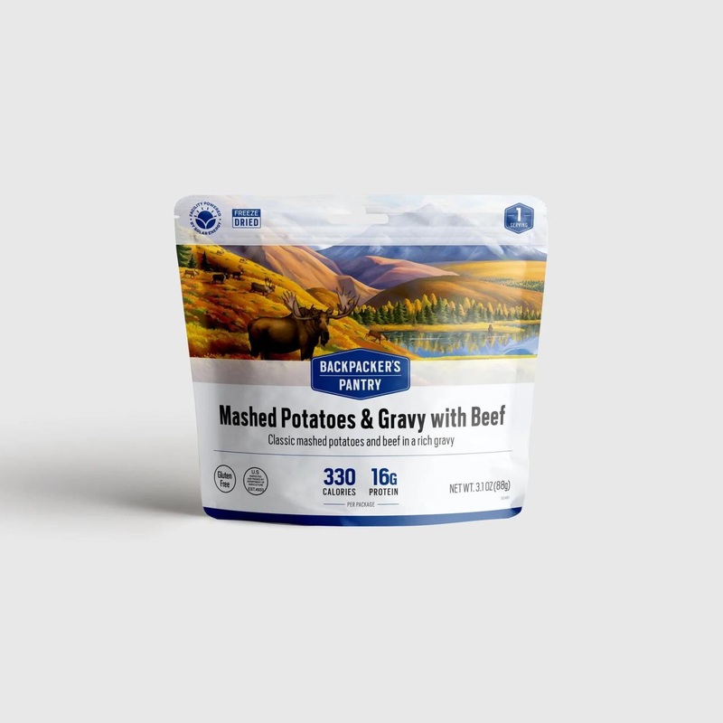 Backpackers Pantry Mashed Potatoes & Gravy with Beef
