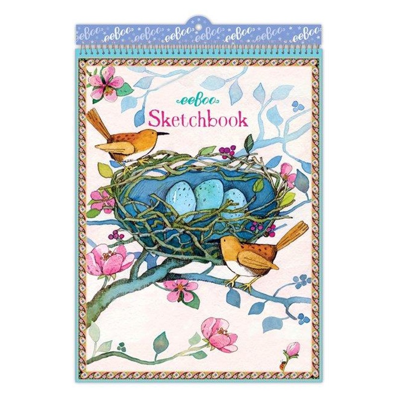 Eeboo Birds Nest Sketchbook