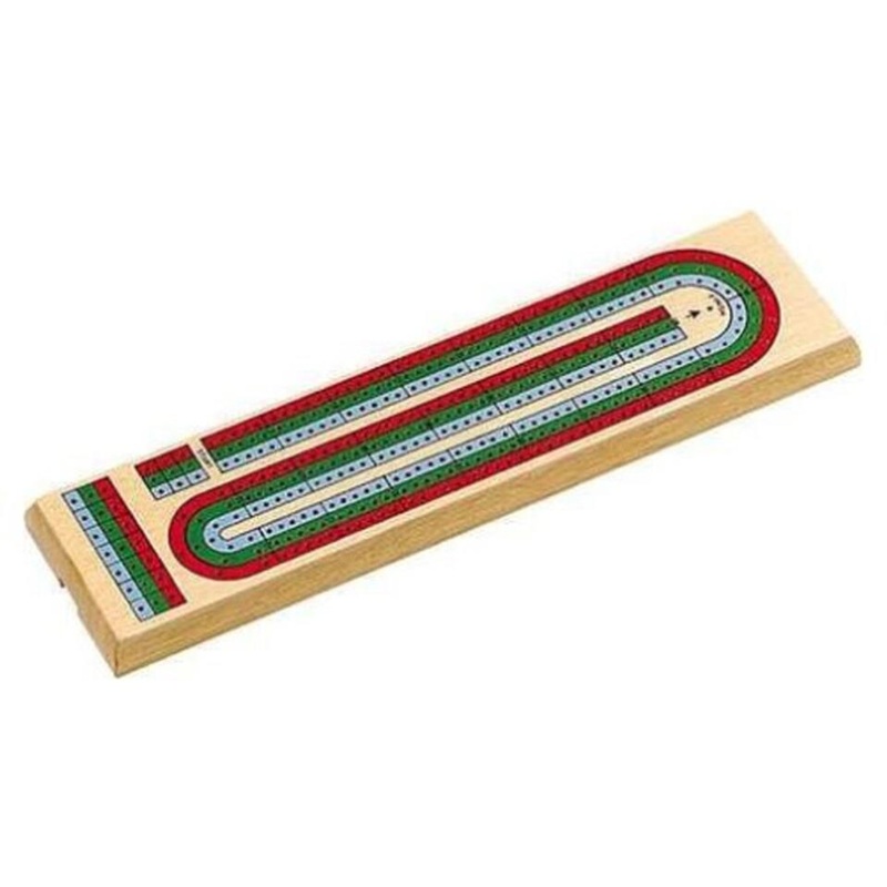 Everest Toys 3 Track Cribbage Board