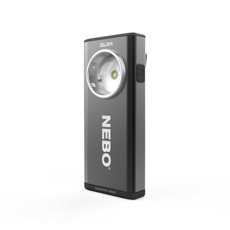 Nebo SLIM Rechargeable Pocket Light – Black