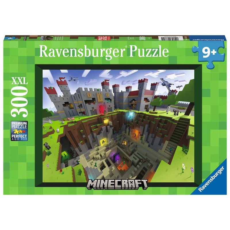 Ravensburger Minecraft Cutaway 300pc Puzzle
