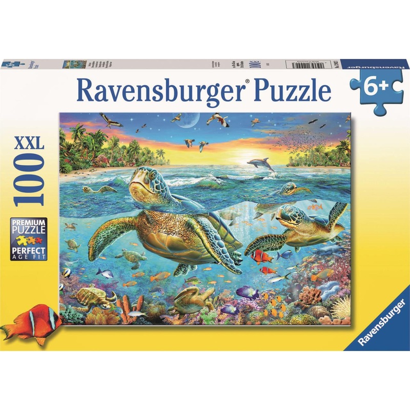 Ravensburger Swim With Sea Turtles 100pc Puzzle