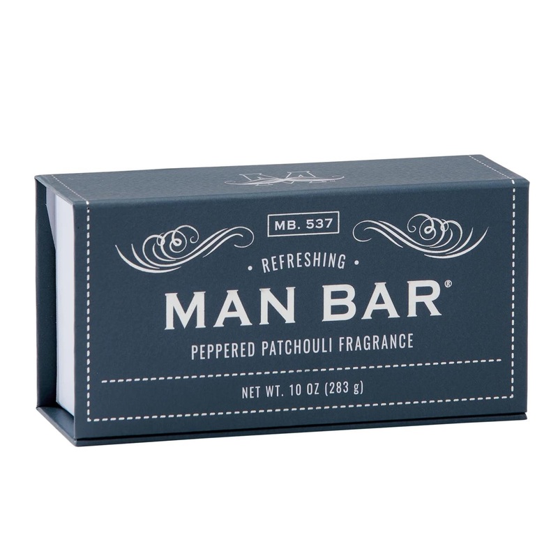 San Francisco Soap Company Man Bar Soap – Refreshing Peppered Patchouli