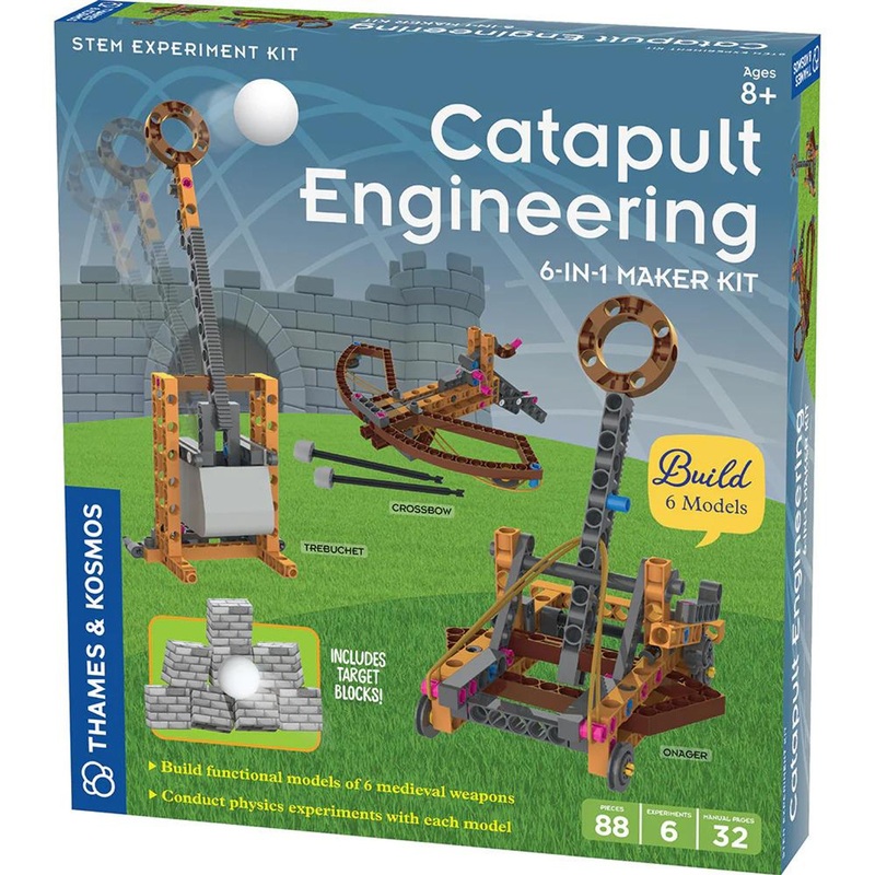 Thames & Kosmos Catapult Engineering: 6-in-1 Maker Kit