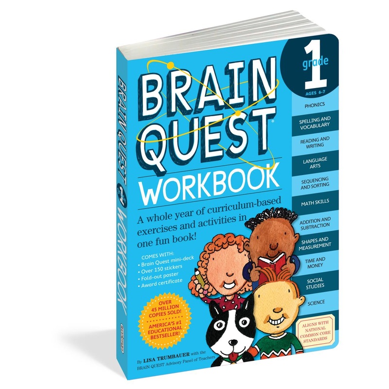 Workman Publishing 1st Grade Brain Quest Workbook