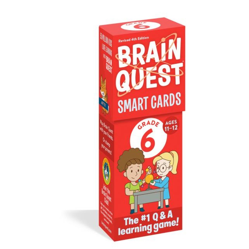 Workman Publishing Brain Quest Smart Cards: 6th Grade