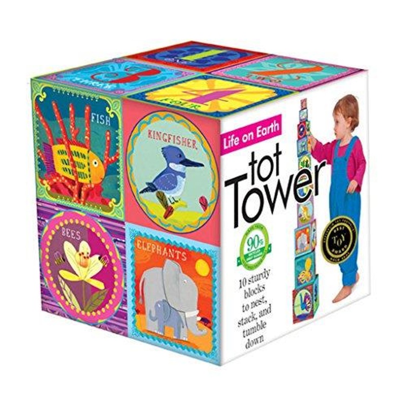 Eeboo Life on Earth Tot Tower