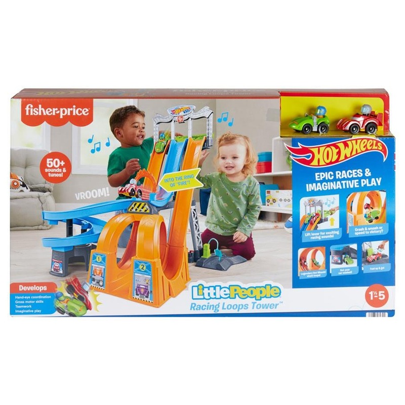 Fisher Price Brands LP Wheelies Playset Driver 2022
