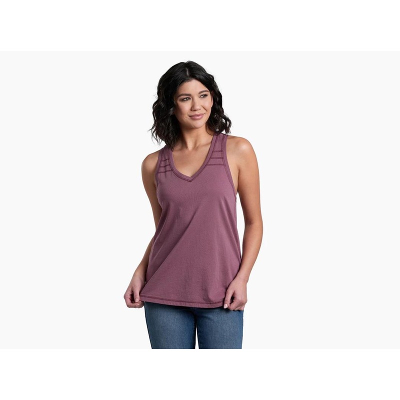 Kuhl ARABELLA V-Neck Tank – Mauve