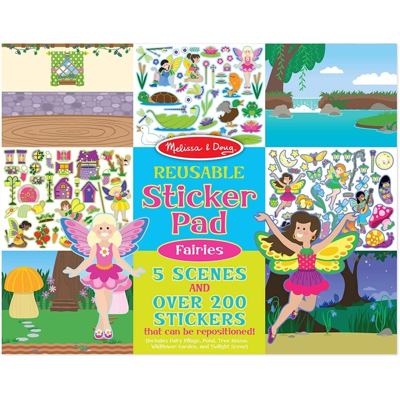 Mellissa & Doug Melissa & Doug Reusable Fairy Sticker Pad