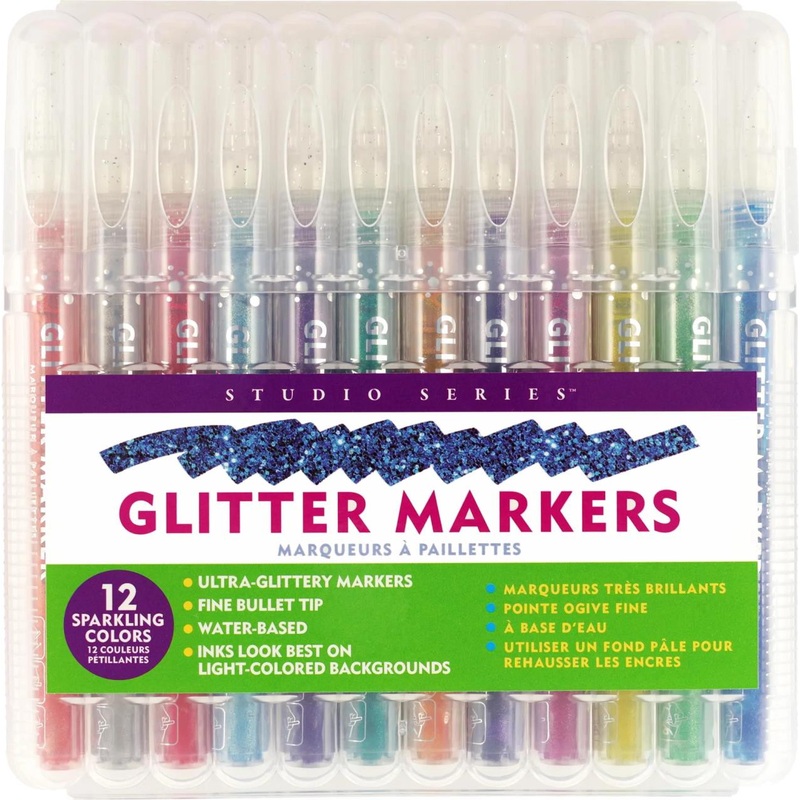 Peter Pauper Glitter Marker Set