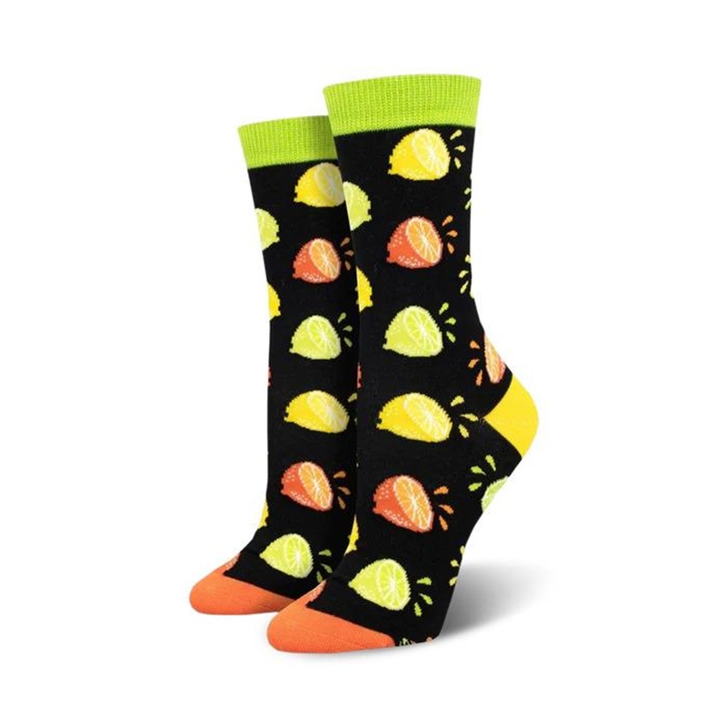 Socksmith Citrus Squeeze – Black