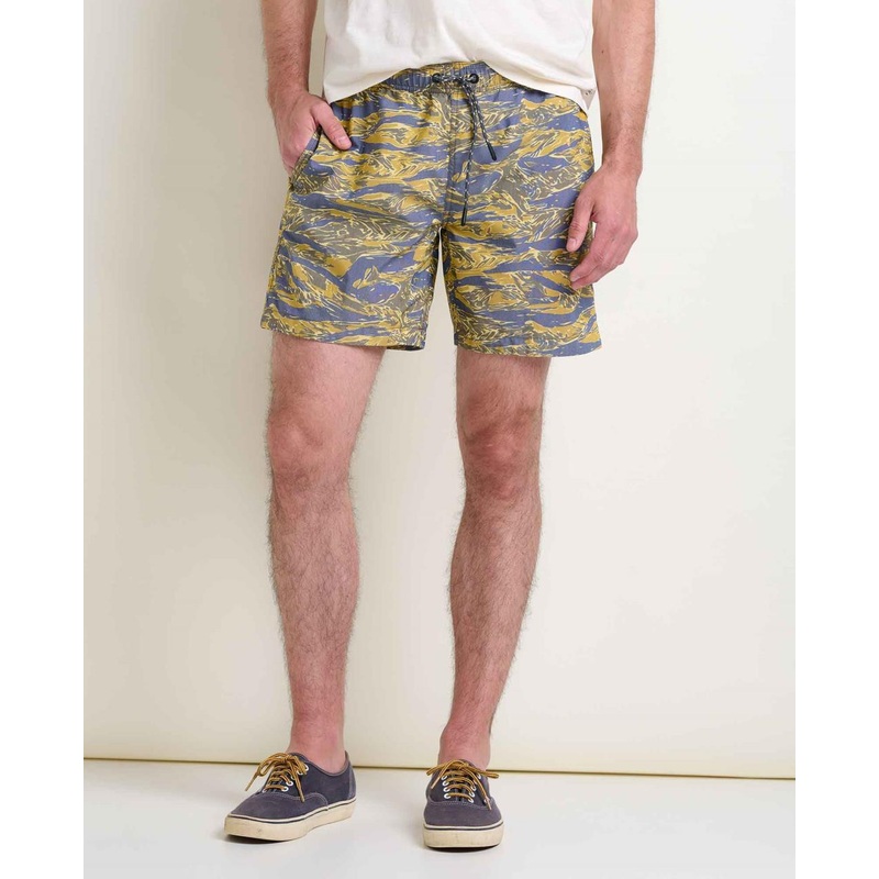 Toad & Co. Boundless Pull-On Short – Blue Shadow Camo