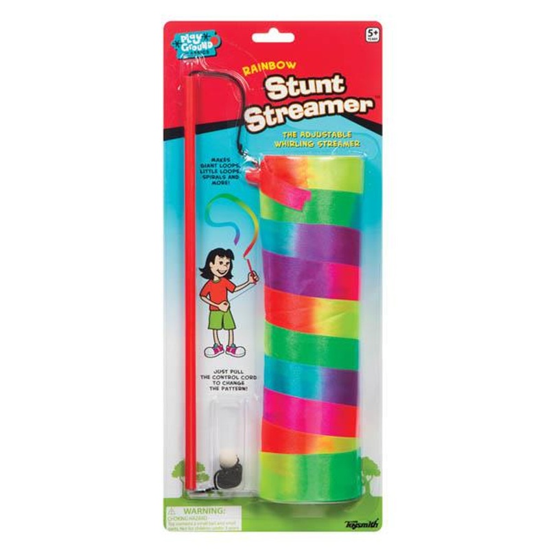 Toysmith Playground Classics Rainbow Stunt Streamer