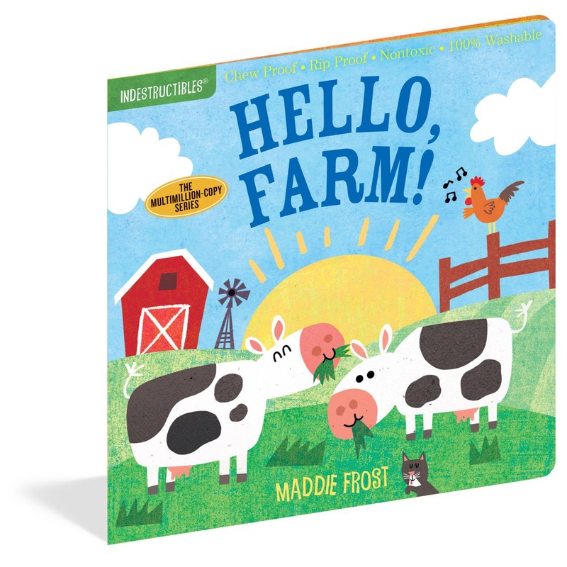 Workman Publishing Indestructible Hello Farm!